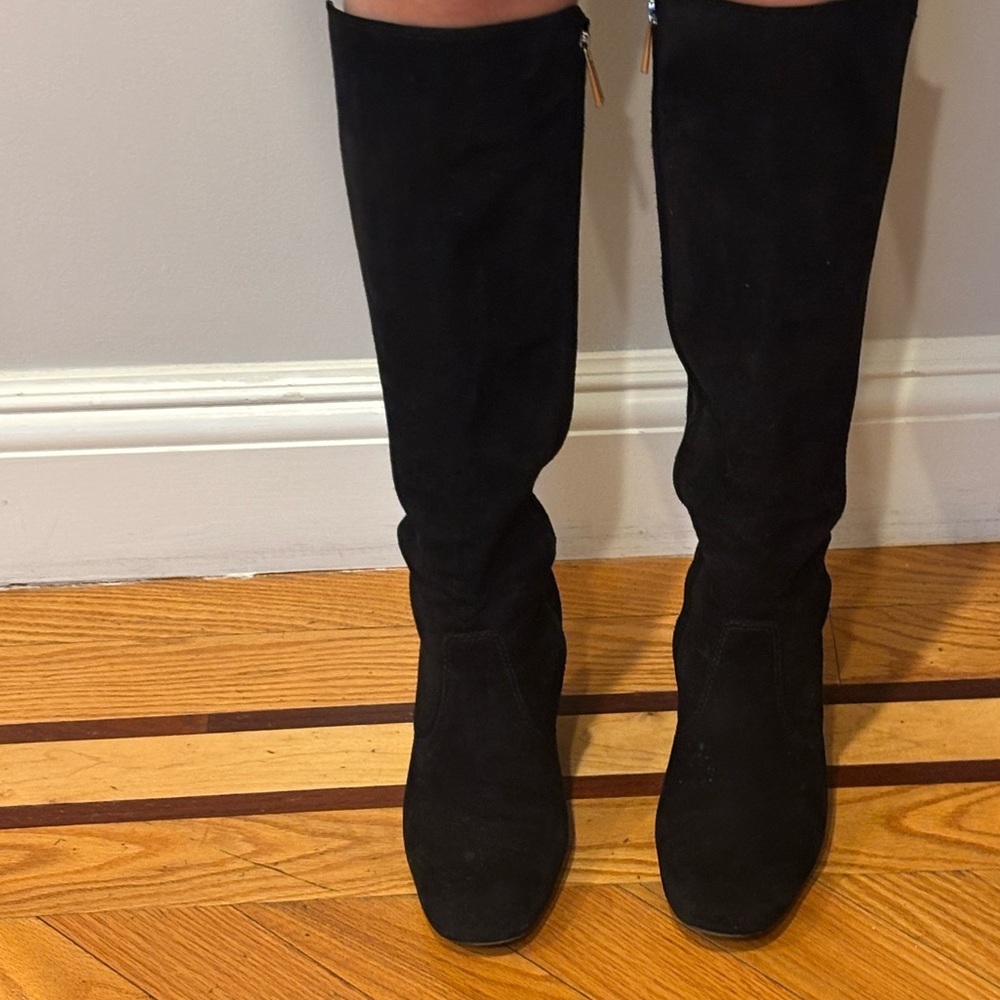 Tory Burch Suede Knee high Boots